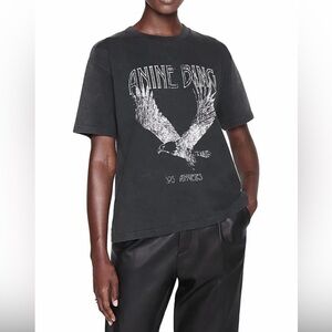 Anine Bing Lili Eagle T Shirt